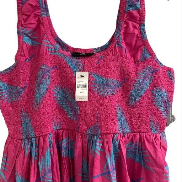 Lane Bryant Smocked-Bodice Tank Dress 👗 - Picture 5 of 6